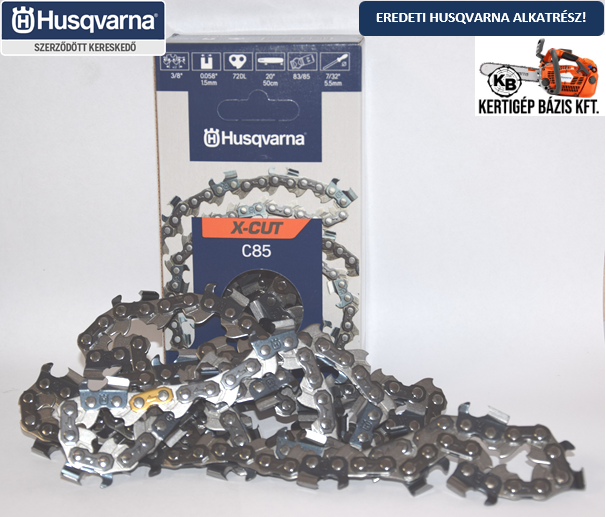 Husqvarna fűrészlánc C85 1,5mm .3/8" X-CUT termék fő termékképe
