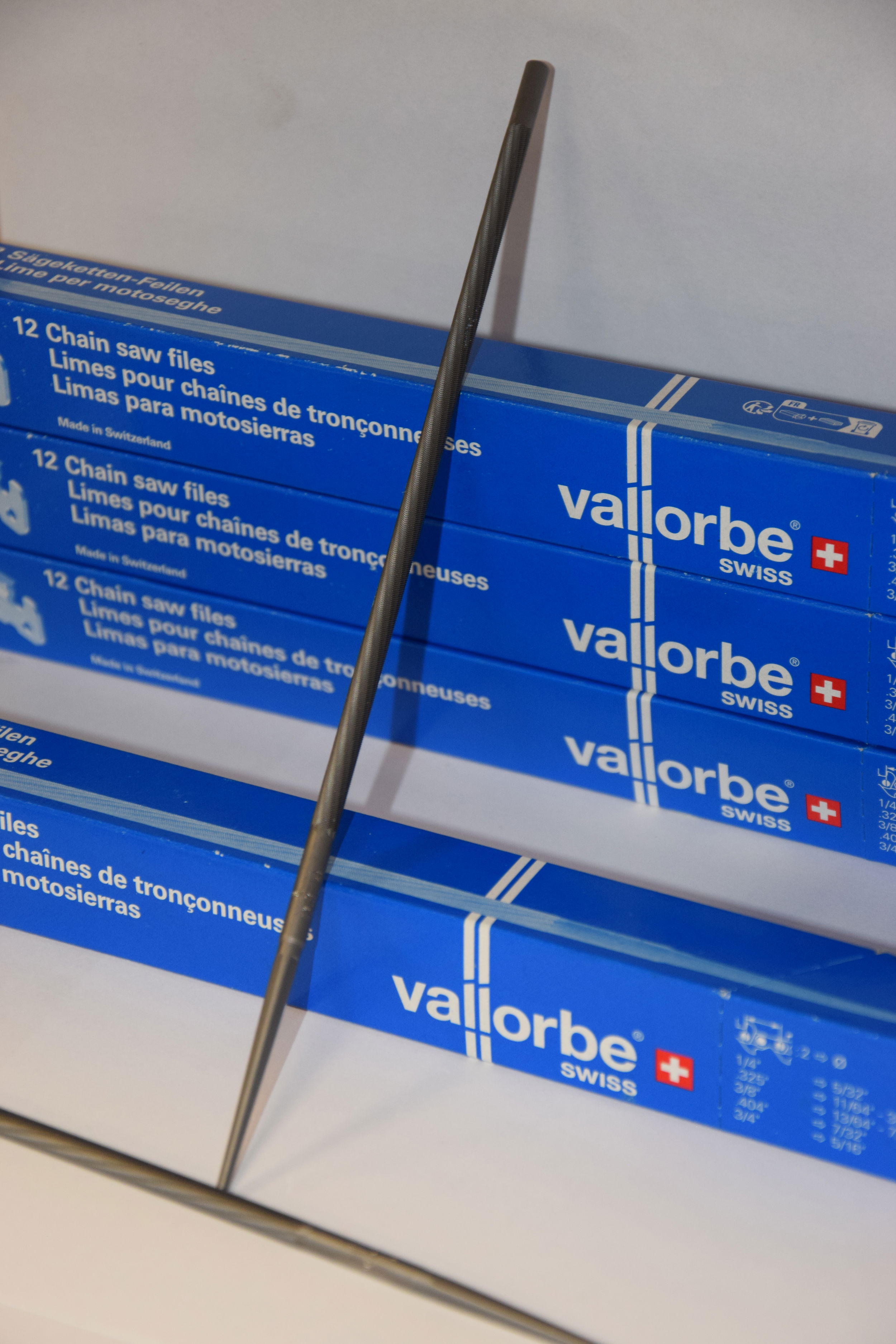 Vallorbe fűrészlánc reszelő, kerek, több méretben termék fő termékképe